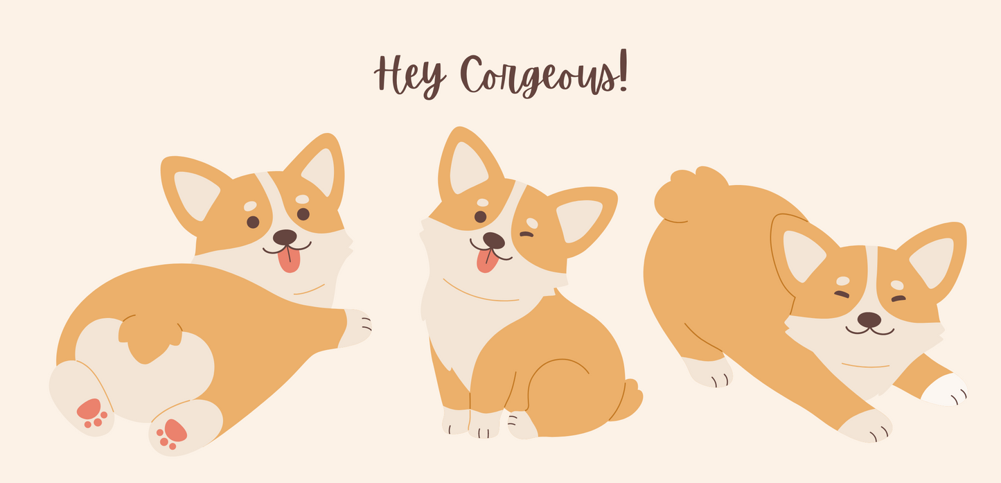 Hey Corgeous!
